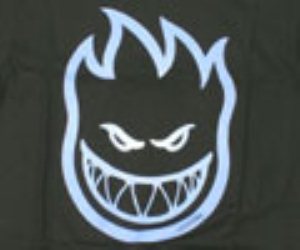 Big Head Black/Blue Fade S/S T-Shirt
