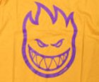 Big Head Mustard Yellow/Purple S/S T-Shirt