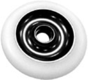 Black Aluminium Hub Scooter Wheel