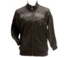 Black Cracker Track Jacket