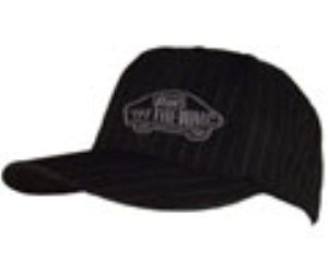 Black Pinstripe Cap