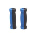 Black/Blue 50/50 Replacement Scooter Handlebar Grips