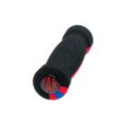Black/Blue/Red Stripe Replacement Scooter Handlebar Grips