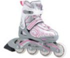 Bladerunner Twist 09 Combi Grey/Pink Girls Recreational Inline Skate