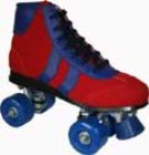Blazer 2 Stripe Red/Blue Kids Quad Roller Skates