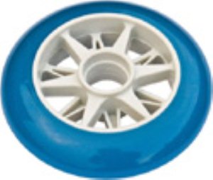 Blue 6 Spoke Scooter Wheel