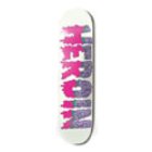 Brains Slime White Skateboard Deck