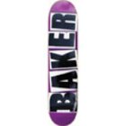 Brand Logo Purple Skateboard Deck