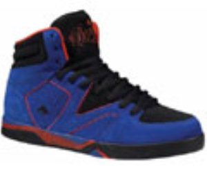 Braydon Hi Orange/Blue Shoe