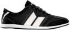 Brighton Black/White Shoe