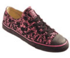 Brooklyn Punkskull Black/Pink Shoe