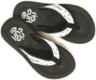 Bubble Black/Holes Girls Sandals