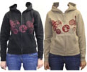 Buttons Basic Zip Hoody