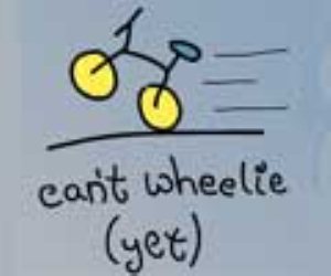 Cant Wheelie Yet Tee