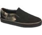 Captain Camo/Black Slip On