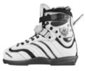 Ch1 Grey Boot Only Aggressive Inline Skate