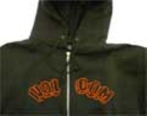 Chalkboard Zip  Hoody