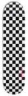 Checkerboard Black/White Skateboard Deck