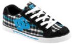 Chelsea Black/Turquoise Womens Shoe