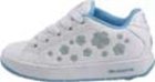 Cherry Blossom White/Light Blue/Silver Heely Shoe
