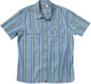 Chester Blue Short Sleeve Woven Shirt