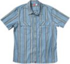 Chester Blue Short Sleeve Woven Shirt