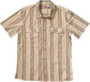 Chester Tan Short Sleeve Woven Shirt