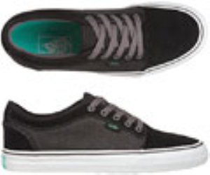 Chukka Low Black/Grey Herringbone Shoe Fjm0gz