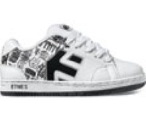 Cinch Kids Black/White/Print Shoe