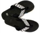 Classic 3 Point Black/White/Warpchex Sandal