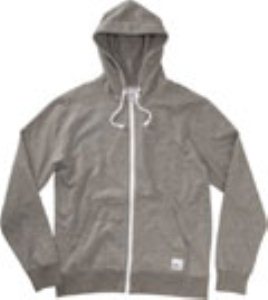 Classic Grey/Heather Zip Hoodie