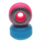 Classic Neon Mash Up Pink/Blue 53Mm Skateboard Wheel