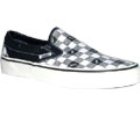 Classic Slip On Black (Vans Checkerboard) Shoe
