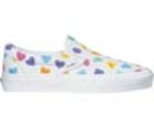 Classic Slip On (Candy Hearts) True White/Paisley Purple Shoe Eyeqen