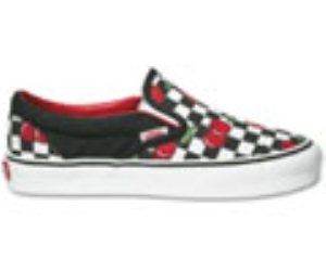 Classic Slip On Checkerboard Cherries Womens Shoe Eyecft