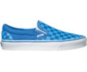 Classic Slip On (Checkerboard) Directoire Blue/Bonnie Blue Shoe