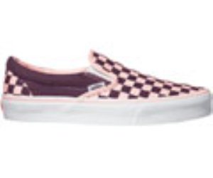 Classic Slip On (Checkerboard) Fig/Lotus Shoe Eyeapu