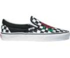 Classic Slip On (Checkerboard Rose) Black/True White Shoe Eyexqv