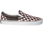 Classic Slip On Dark Earth/Barely Pink Checkerboard Shoe