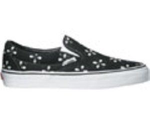 Classic Slip On (Diamond Skulls) Black/True White Shoe Eyezak