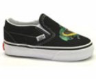 Classic Slip On (Dragon) Black/Jellybean Toddler Shoe