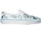 Classic Slip On (Dream Skulls) True White/Green Gables Shoe Eye28e