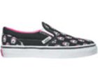 Classic Slip On (Fido) Black/Neon Pink Toddler Shoe Exbarn