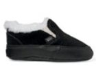 Classic Slip On (Fleece) Black/Turtledove Baby Shoe Kwk1cq