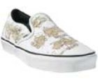 Classic Slip On Lx Lazer Skulls White/Light Gum Shoe