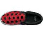 Classic Slip On Lx (Polka Dots) Red/Black/ White Shoe