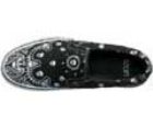 Classic Slip On Lx (Skull Bandana) Black/True White Shoe