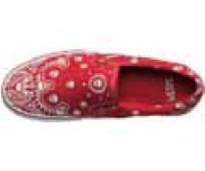Classic Slip On Lx (Skull Bandana) Red/True White Shoe