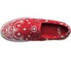 Classic Slip On Lx (Skull Bandana) Red/True White Shoe