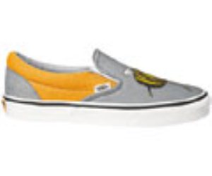 Classic Slip On Medium Grey/Sun Orange/Senior Big Bees  Womens Shoe